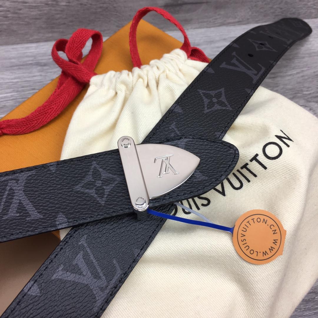 Louis Vuitton LV Trunk 35mm Reversible Belt - FashionPlug