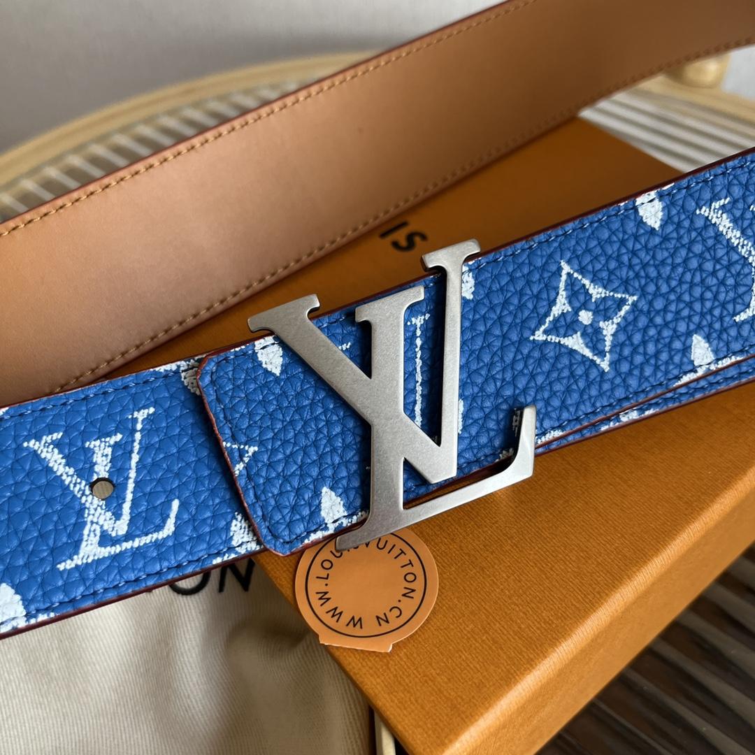 Louis Vuitton LV Initiales 40mm Reversible Belt         - FashionPlug