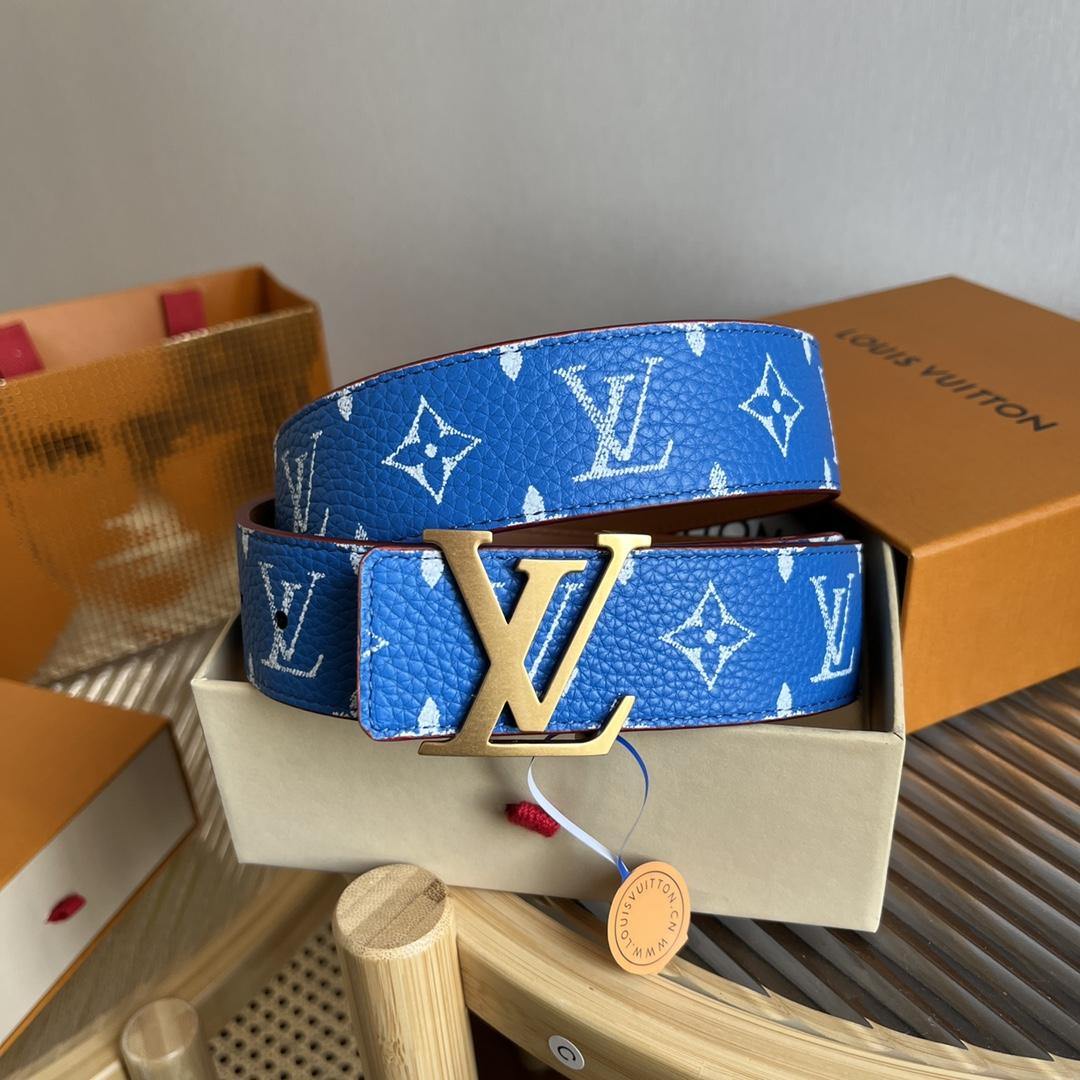Louis Vuitton LV Initiales 40mm Reversible Belt        M8460V - FashionPlug
