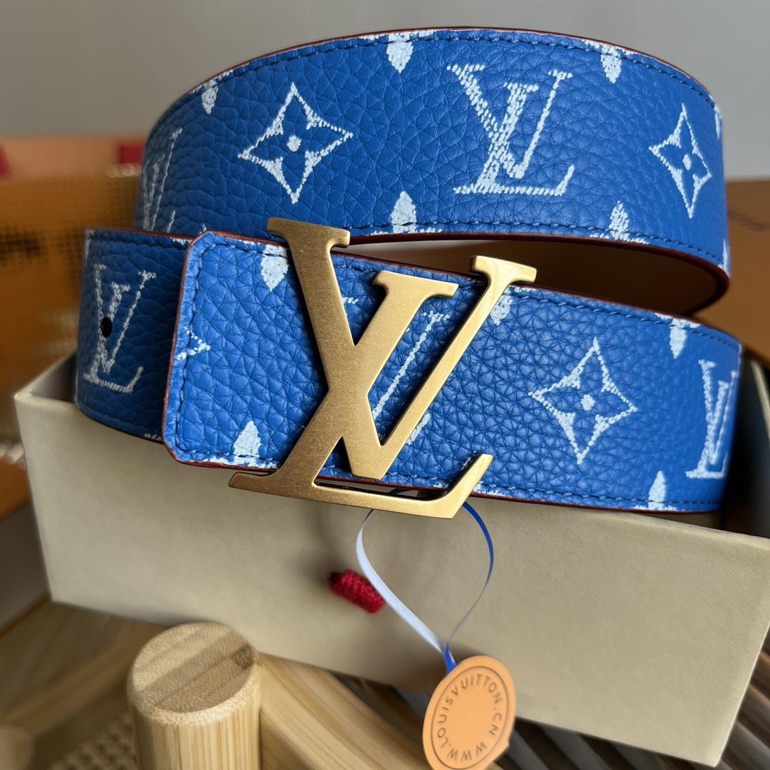 Louis Vuitton LV Initiales 40mm Reversible Belt        M8460V - FashionPlug