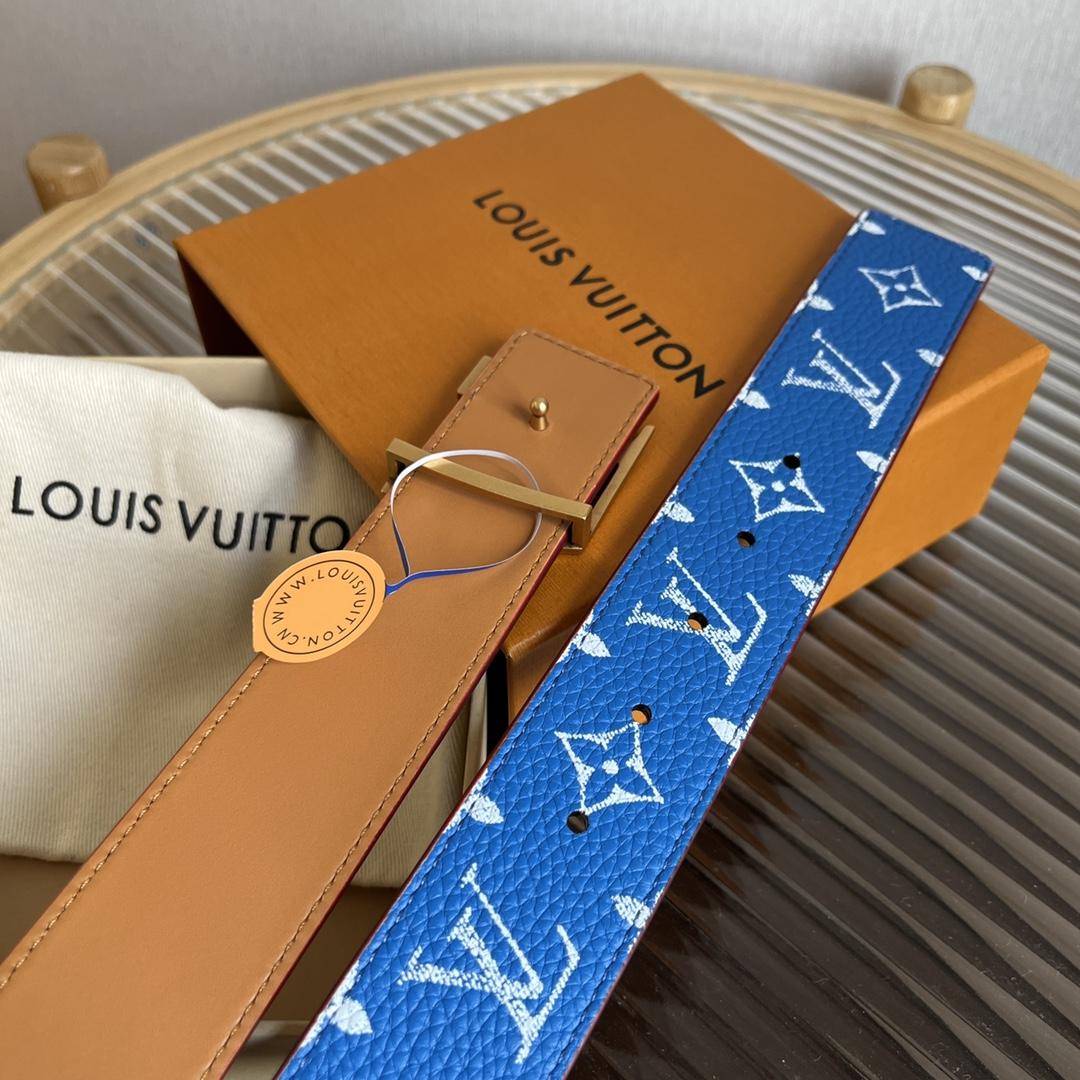 Louis Vuitton LV Initiales 40mm Reversible Belt        M8460V - FashionPlug