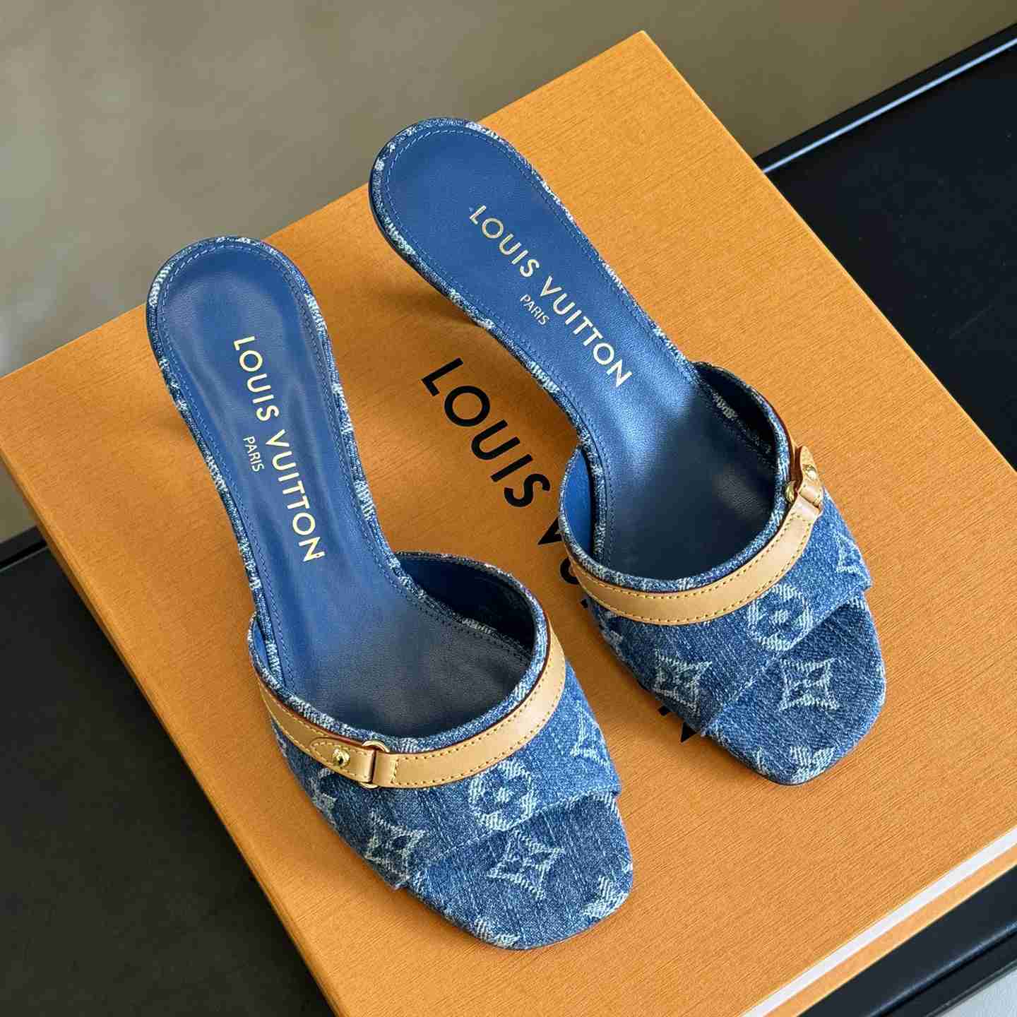 Louis Vuitton Neo Revival Mule   - FashionPlug