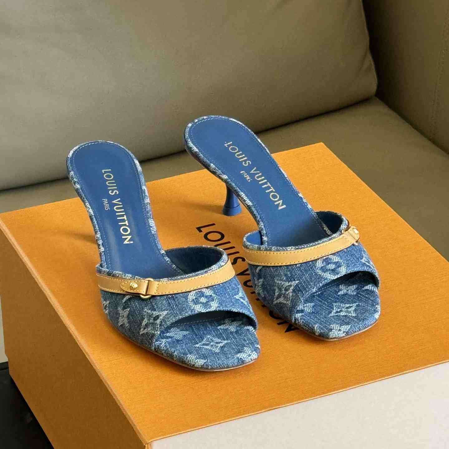 Louis Vuitton Neo Revival Mule   - FashionPlug