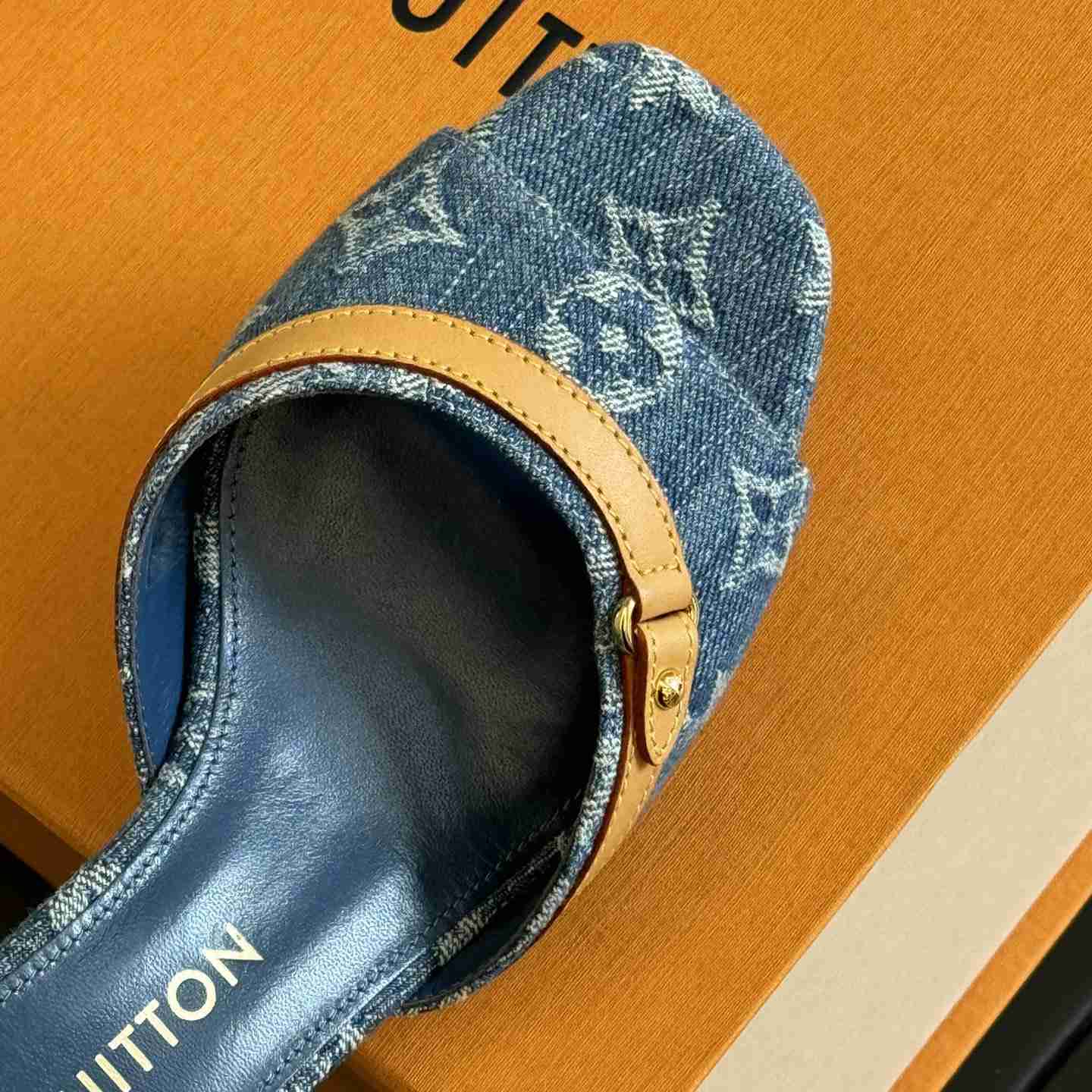 Louis Vuitton Neo Revival Mule   - FashionPlug