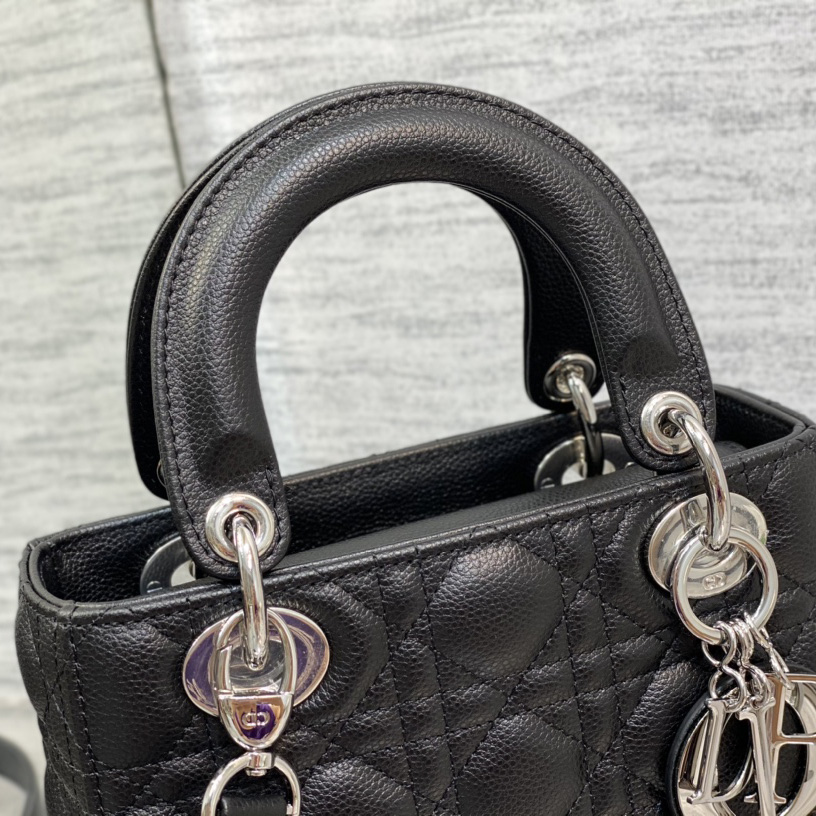 Dior Lady Dior Bag  20cm - FashionPlug