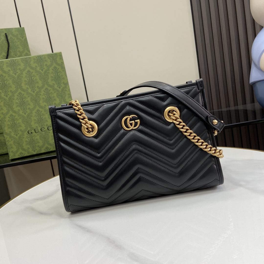 Gucci GG Marmont Small Tote - FashionPlug