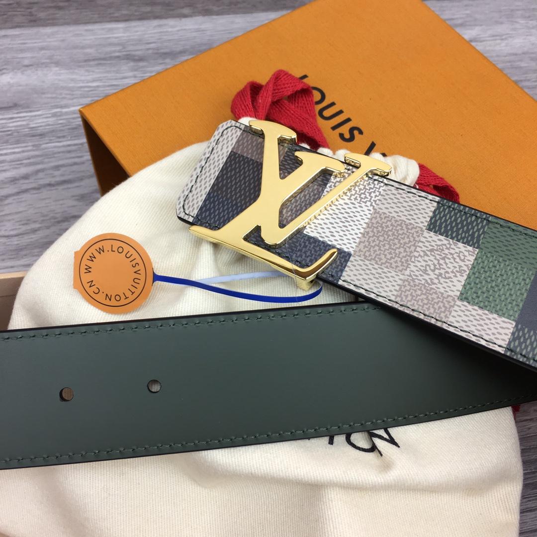 Louis Vuitton LV Mega Pixel 40mm Reversible Belt - FashionPlug