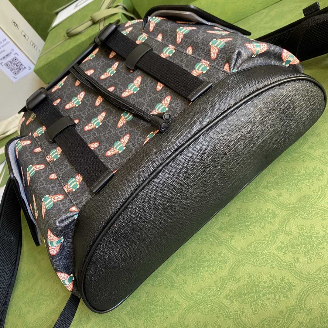 Gucci Bestiary Backpack With Bees  (34*42*16cm) - FashionPlug