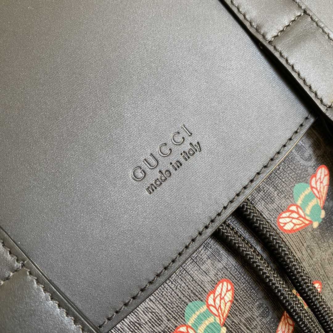 Gucci Bestiary Backpack With Bees  (34*42*16cm) - FashionPlug
