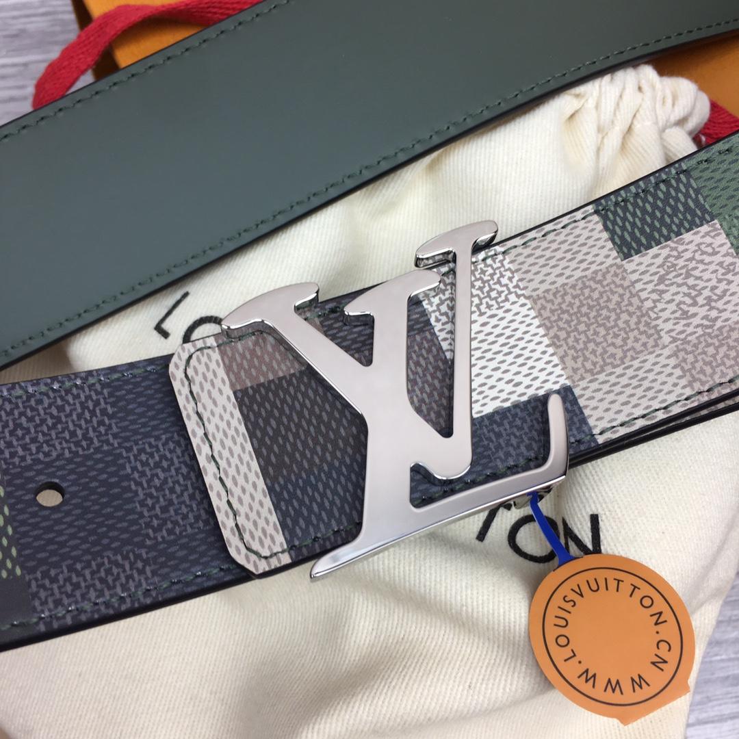 Louis Vuitton LV Mega Pixel 40mm Reversible Belt - FashionPlug