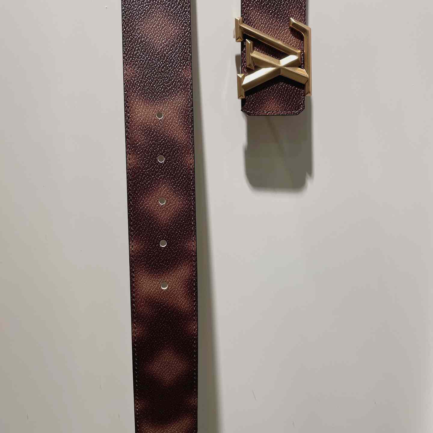 Louis Vuitton LV Pyramide This Is Not MNG 40mm Reversible Belt   - FashionPlug