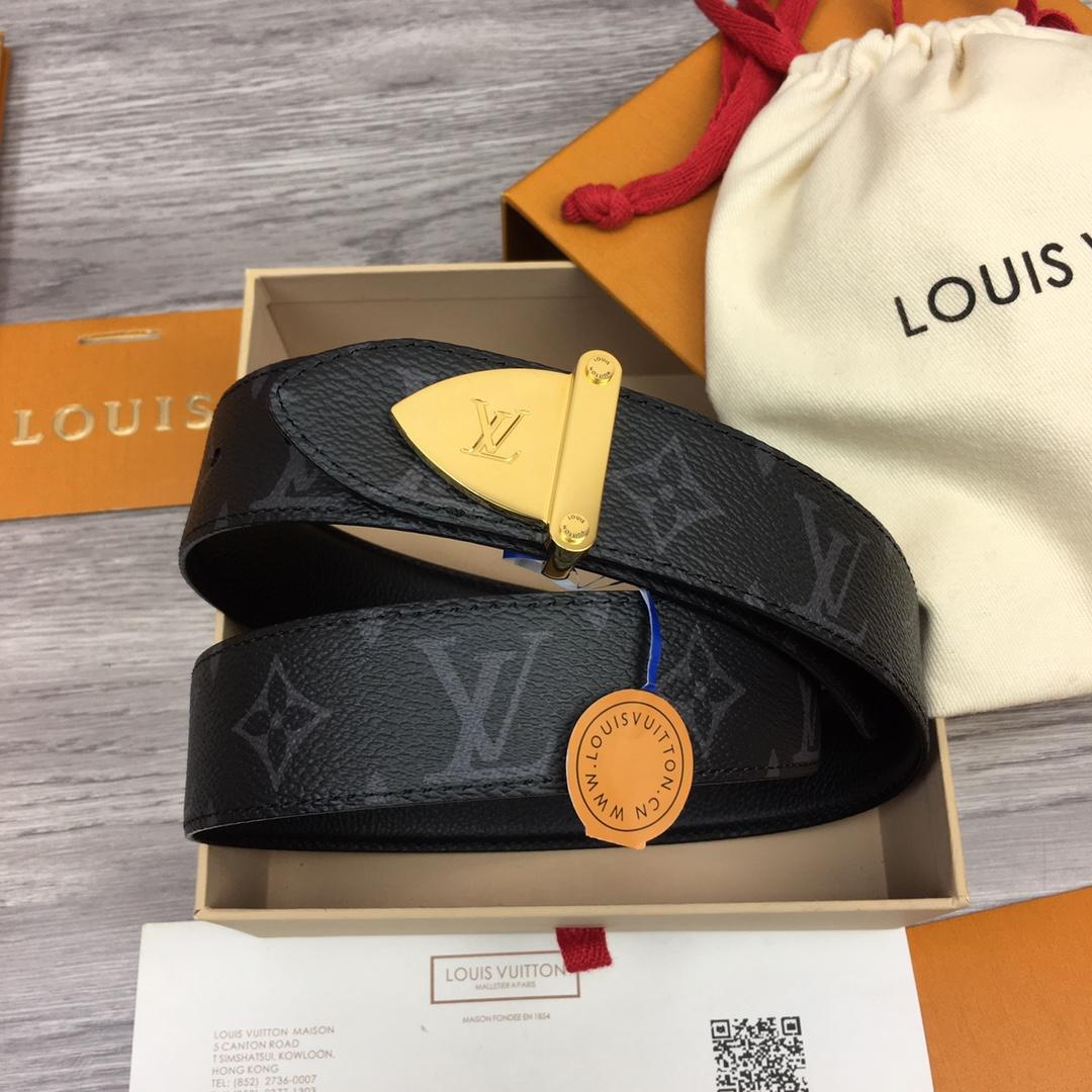 Louis Vuitton LV Trunk 35mm Reversible Belt - FashionPlug