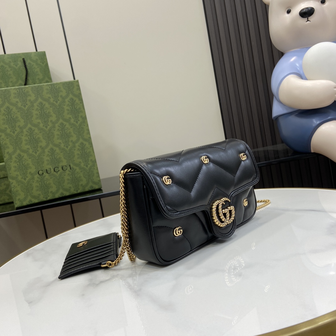 Gucci GG Marmont Mini Bag - FashionPlug