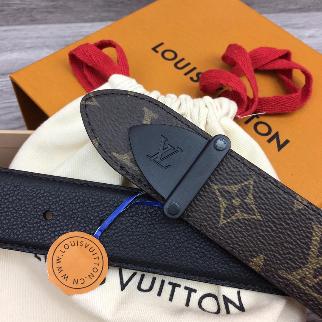 Louis Vuitton LV Trunk 35mm Reversible Belt - FashionPlug