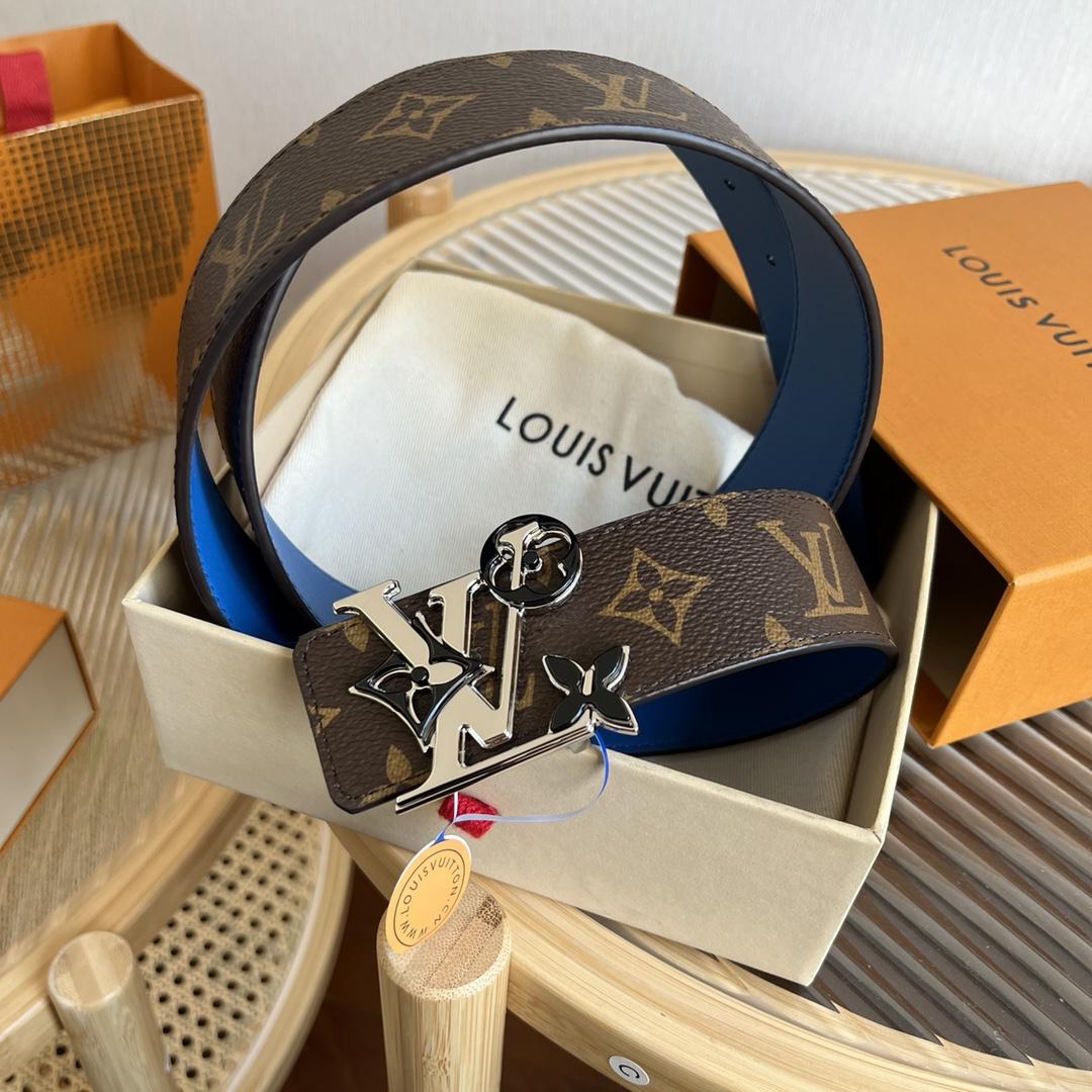 Louis Vuitton LV Blossom 40mm Reversible Belt - FashionPlug