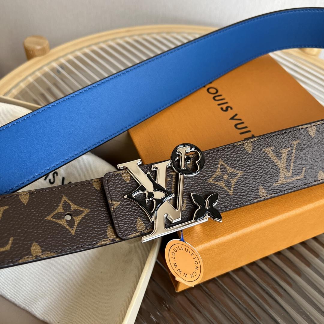 Louis Vuitton LV Blossom 40mm Reversible Belt - FashionPlug