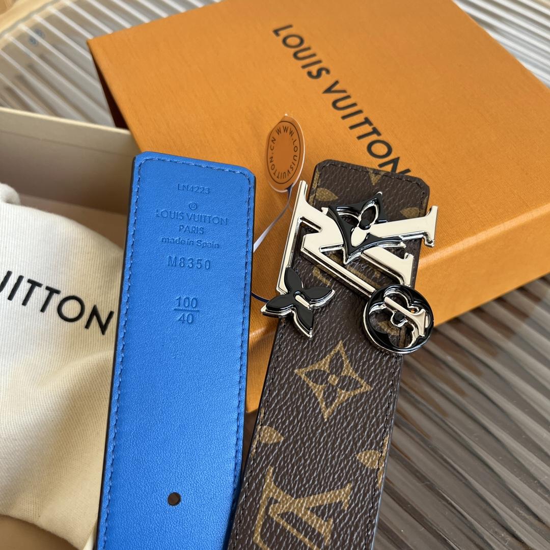 Louis Vuitton LV Blossom 40mm Reversible Belt - FashionPlug