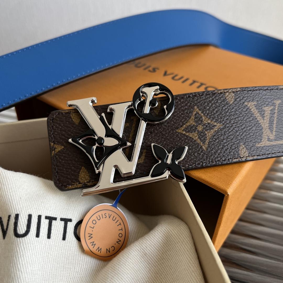 Louis Vuitton LV Blossom 40mm Reversible Belt - FashionPlug