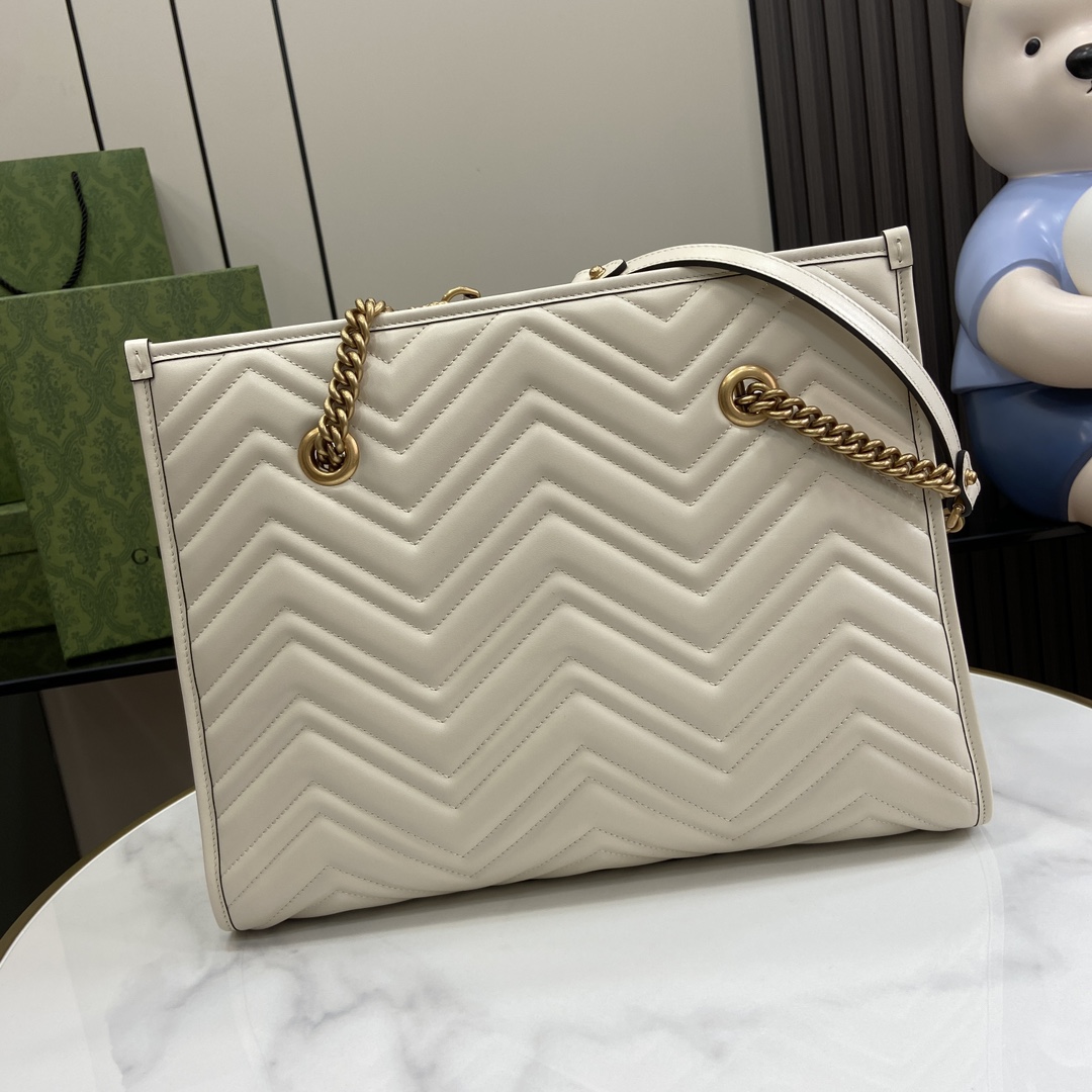 Gucci GG Marmont Medium Tote  - FashionPlug