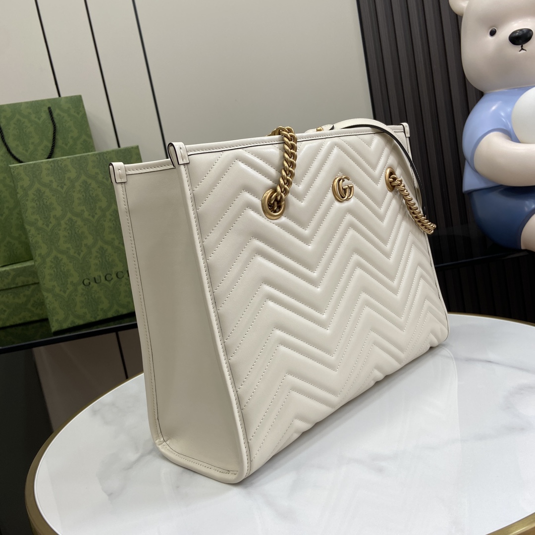 Gucci GG Marmont Medium Tote  - FashionPlug
