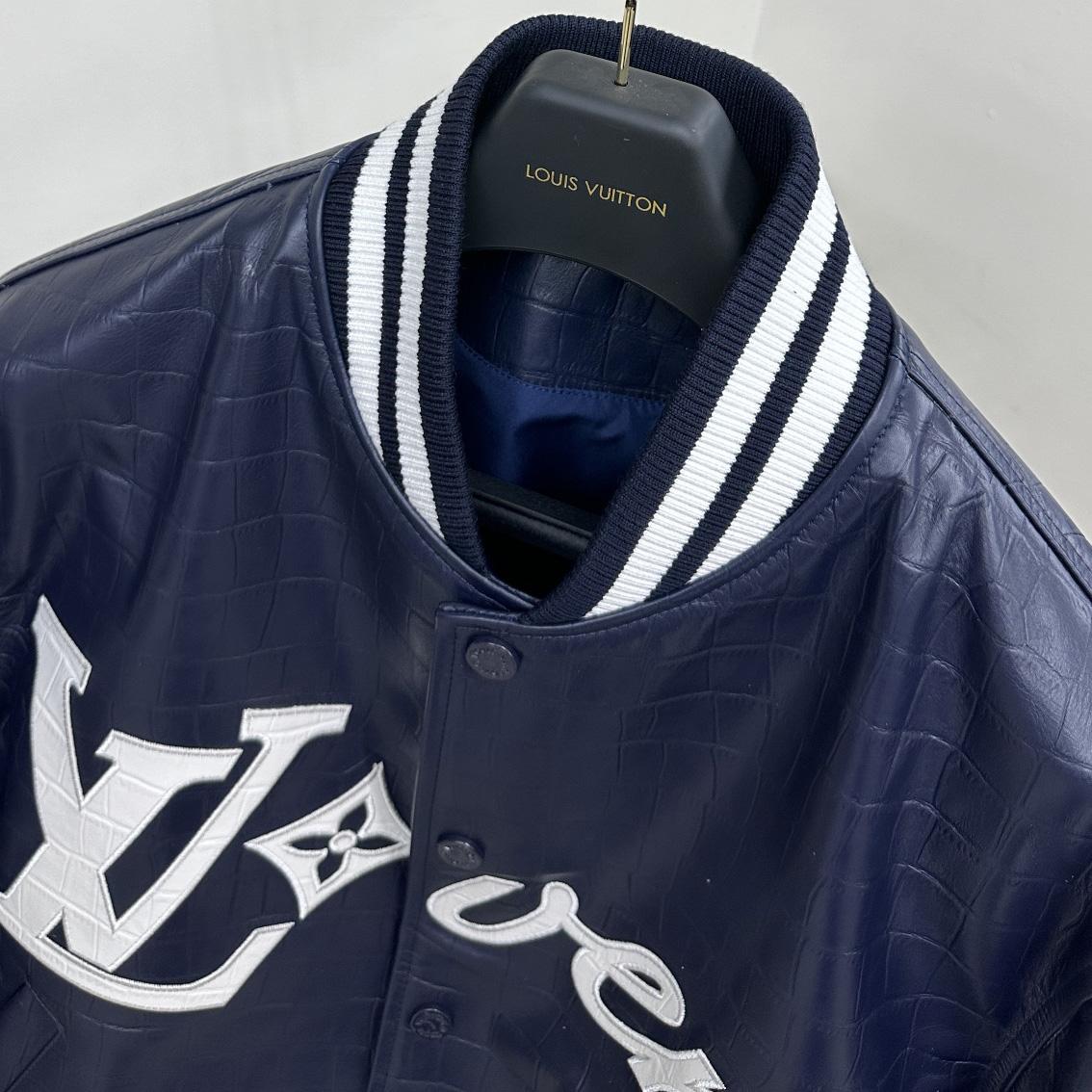 Louis Vuitton  Leather Blouson - FashionPlug