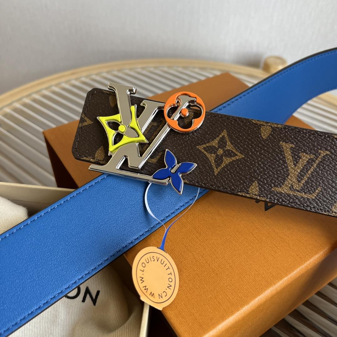 Louis Vuitton LV Blossom 40mm Reversible Belt    M8350U - FashionPlug
