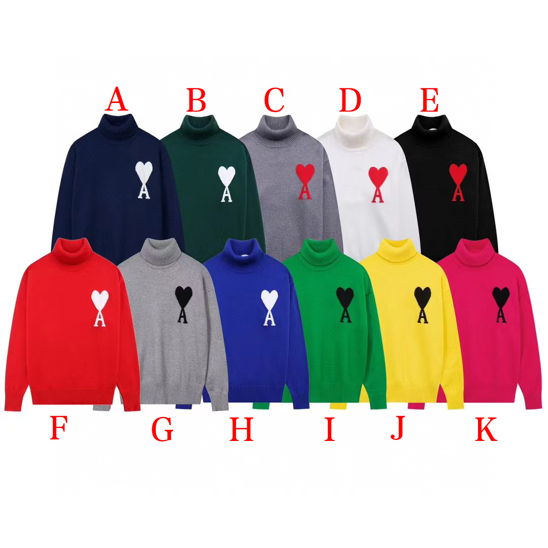 Ami De Coeur Virgin Wool Turtleneck Jumper - FashionPlug