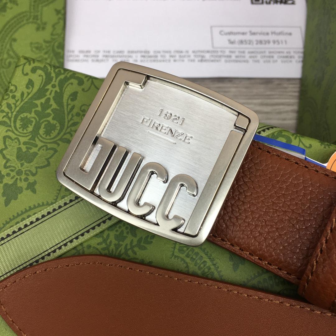 Gucci Leather Belt  35mm - FashionPlug