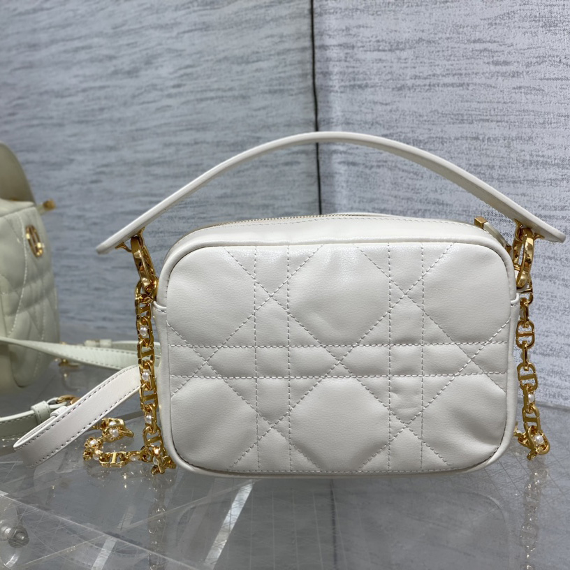 Dior Small Dior Caro Top Handle Camera Bag - FashionPlug