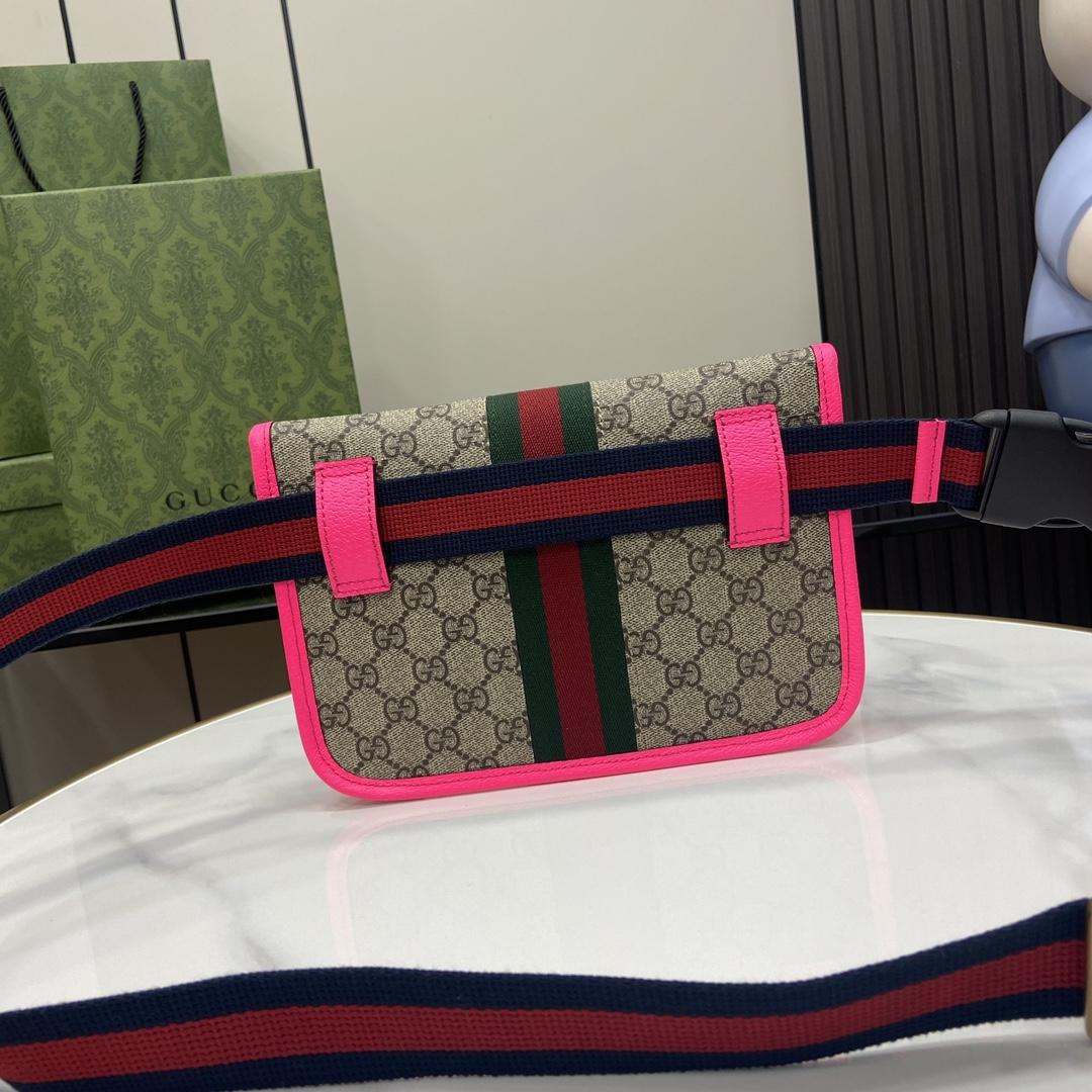 Gucci Ophidia GG Small Belt Bag  - FashionPlug