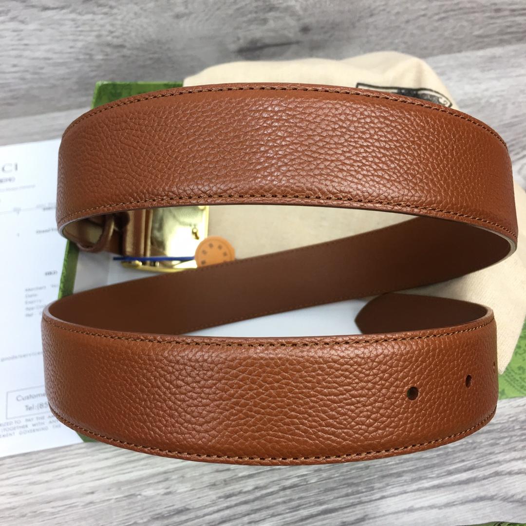 Gucci Leather Belt  35mm - FashionPlug