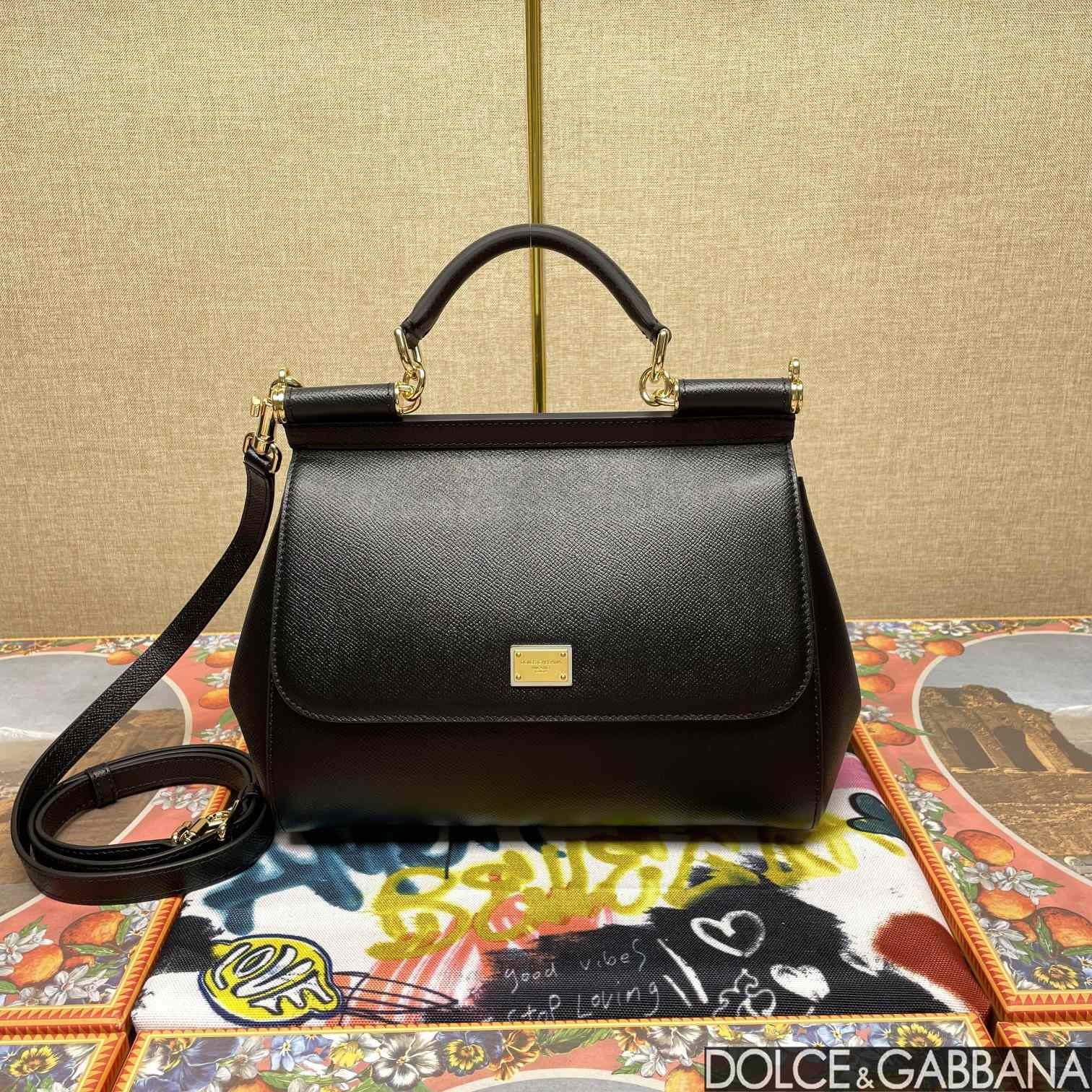Dolce & Gabbana Sicily Handbag (25*12*20cm) - FashionPlug