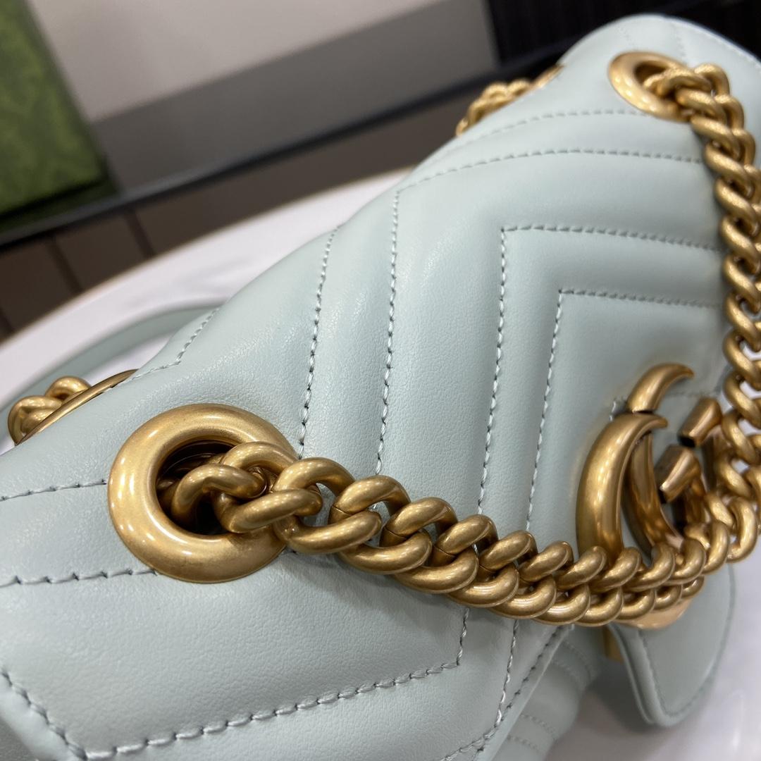 Gucci GG Marmont Matelassé Mini Bag - FashionPlug
