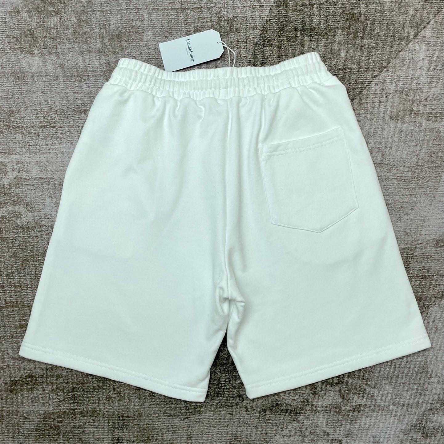 Casablanca Sweat Shorts   c809 - FashionPlug