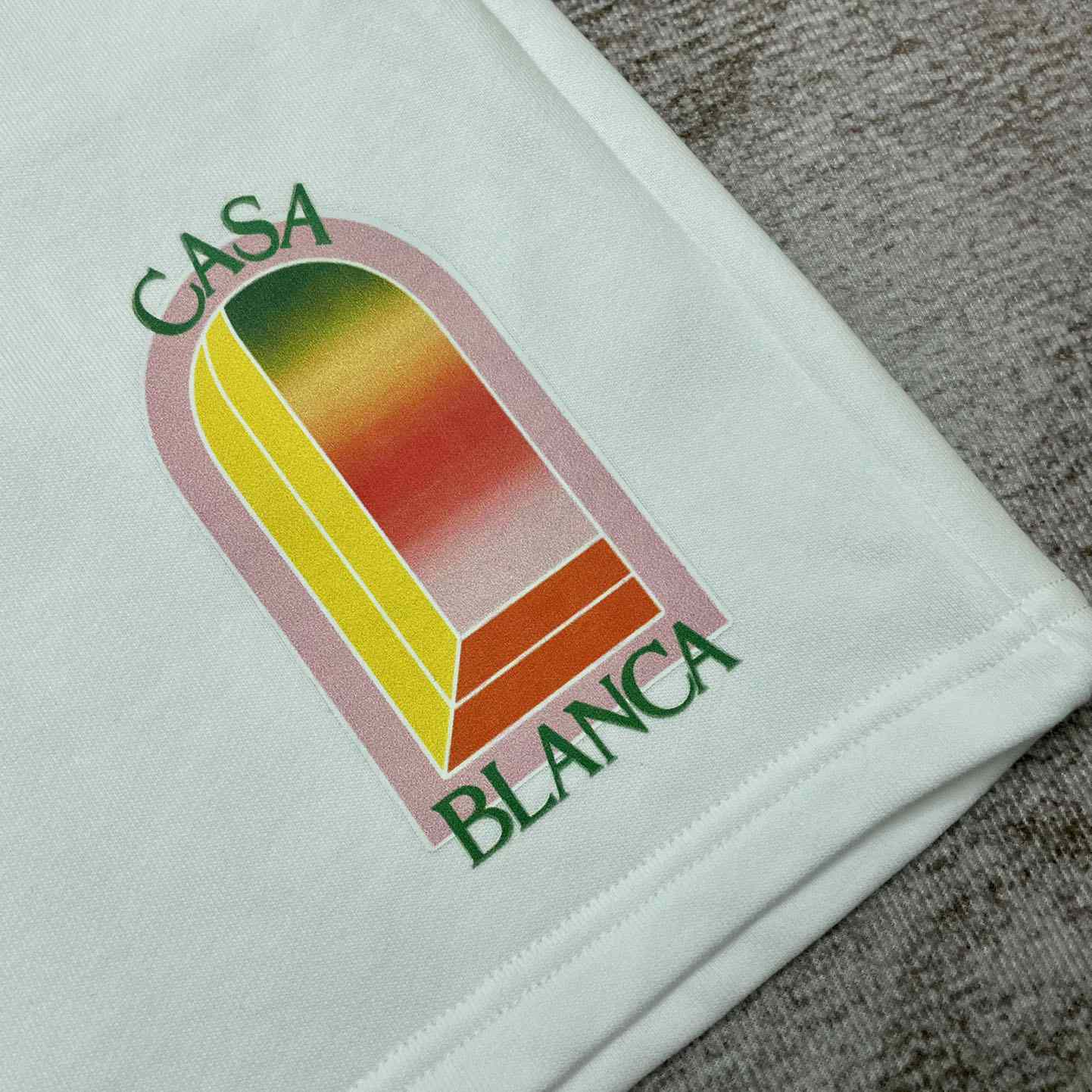 Casablanca Sweat Shorts   c809 - FashionPlug
