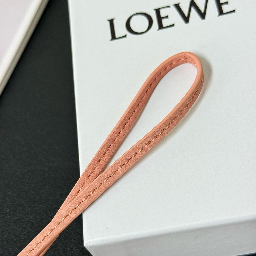 Loewe Pig Charm In Felt - FashionPlug