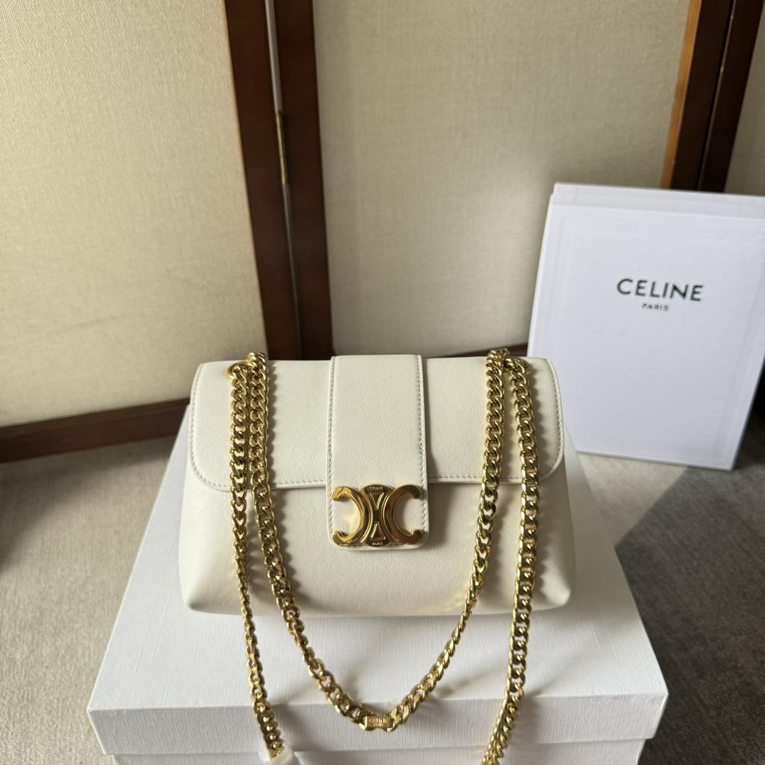 Celine Teen Celine Victoire Bag In Supple Calfskin - FashionPlug