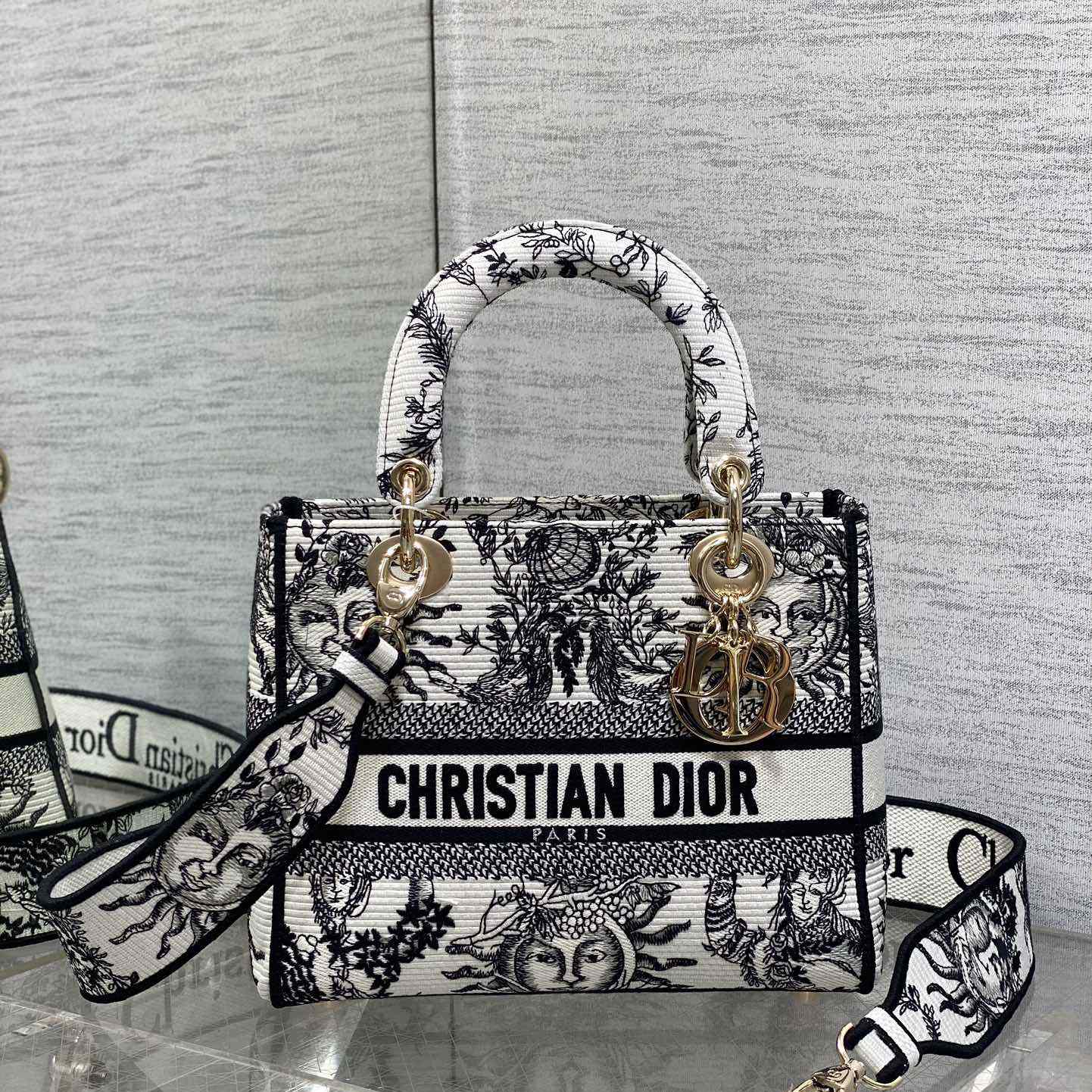 Dior Medium Lady D-Lite Bag - FashionPlug