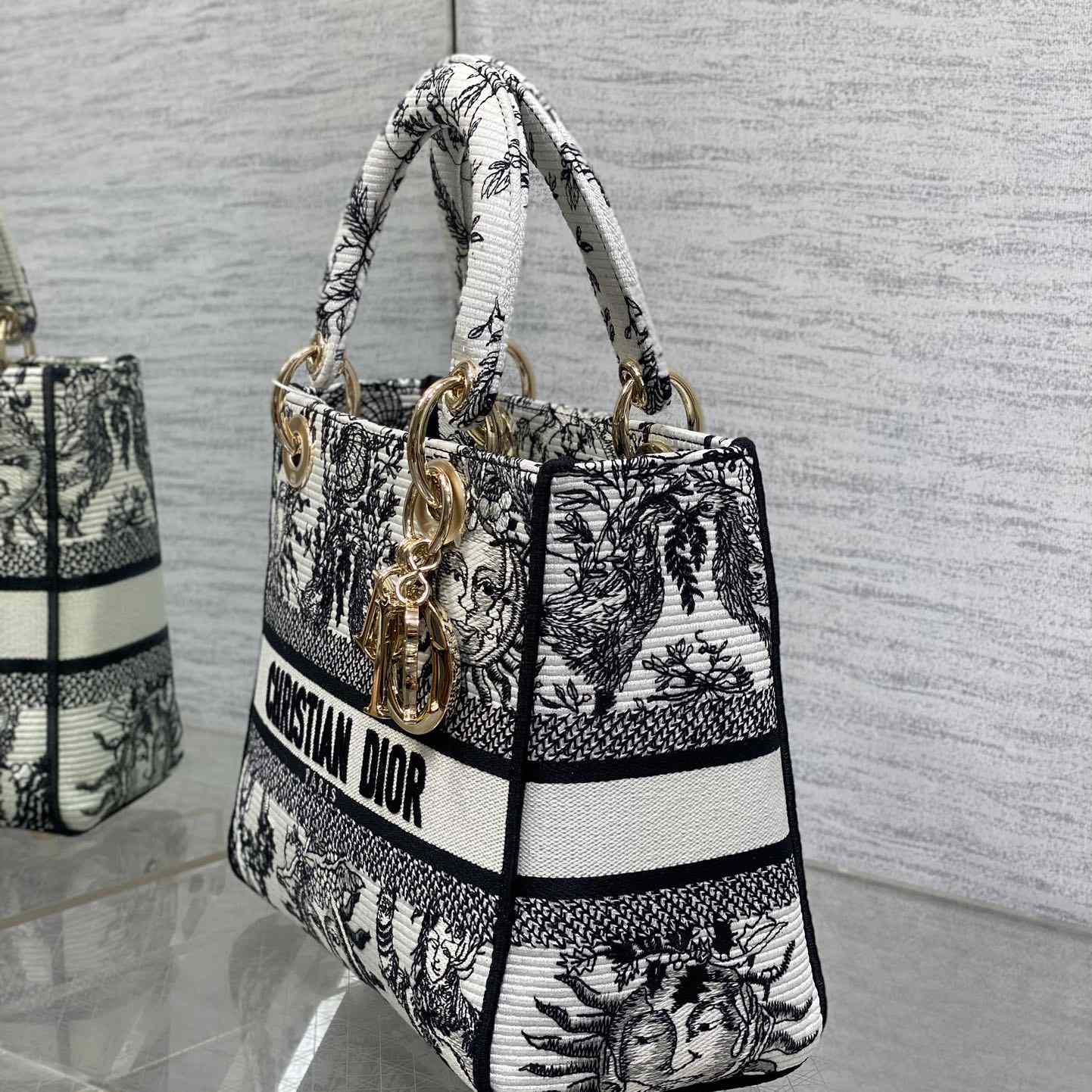Dior Medium Lady D-Lite Bag - FashionPlug