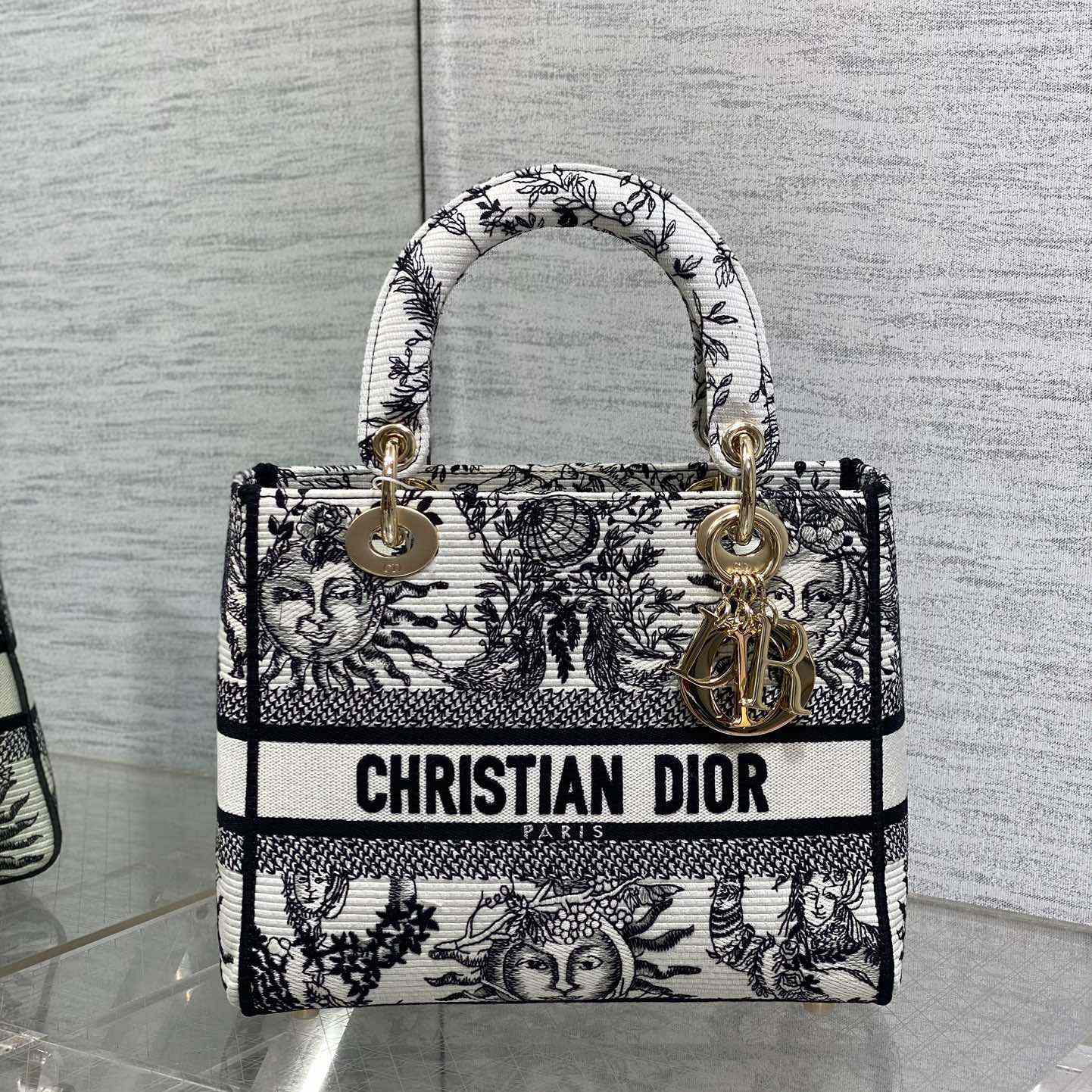 Dior Medium Lady D-Lite Bag - FashionPlug