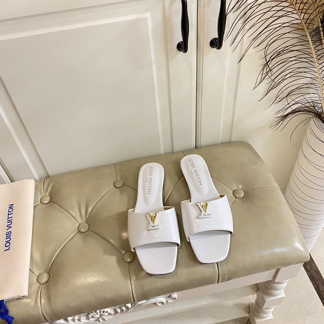 Louis Vuitton LV Capri Flat Mule   1ACTQC - FashionPlug