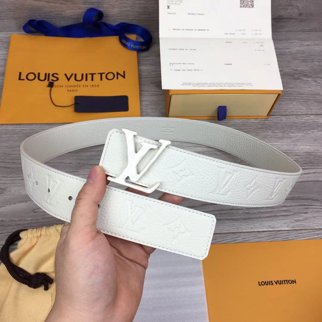 Louis Vuitton Monogram Reversible Belt - FashionPlug