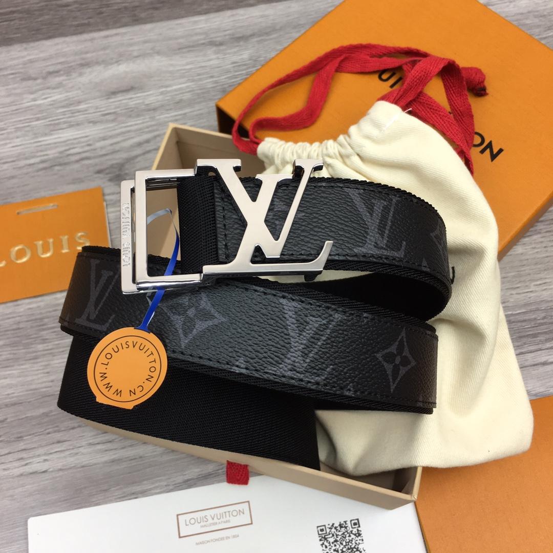Louis Vuitton Monogram Belt  35mm - FashionPlug