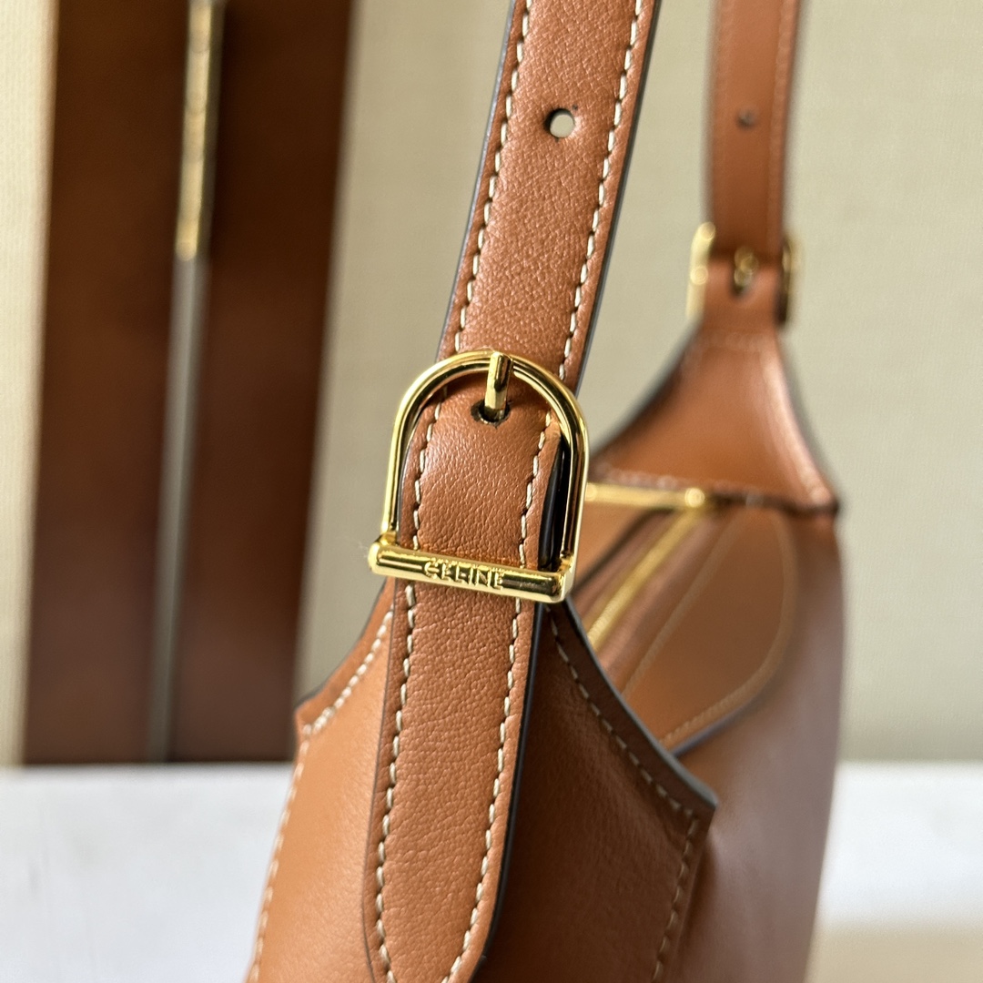Celine Mini Romy In Supple Calfskin - FashionPlug