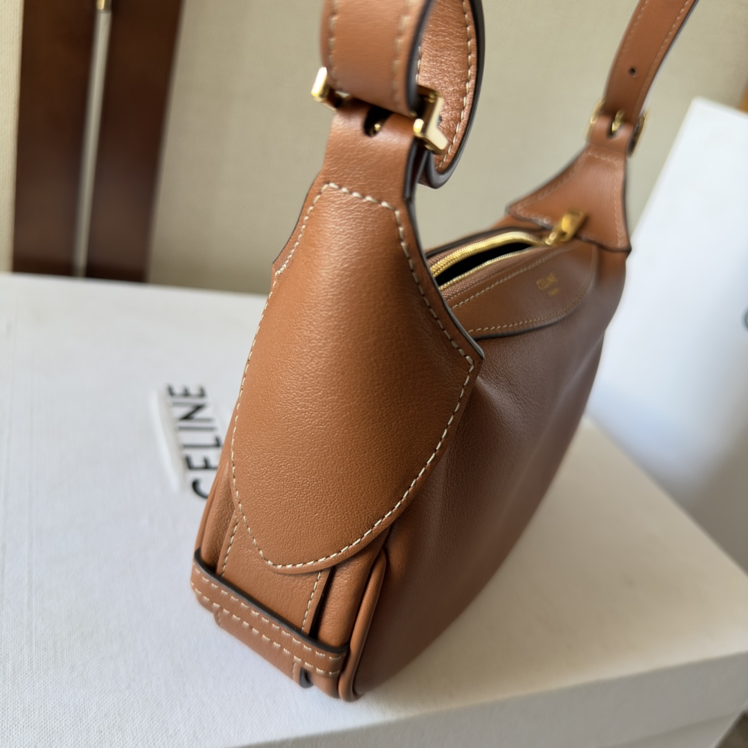 Celine Mini Romy In Supple Calfskin - FashionPlug