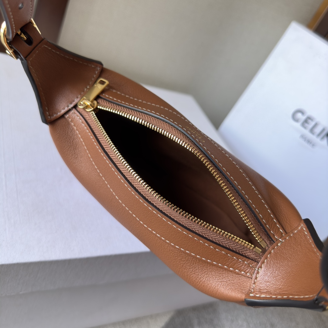 Celine Mini Romy In Supple Calfskin - FashionPlug