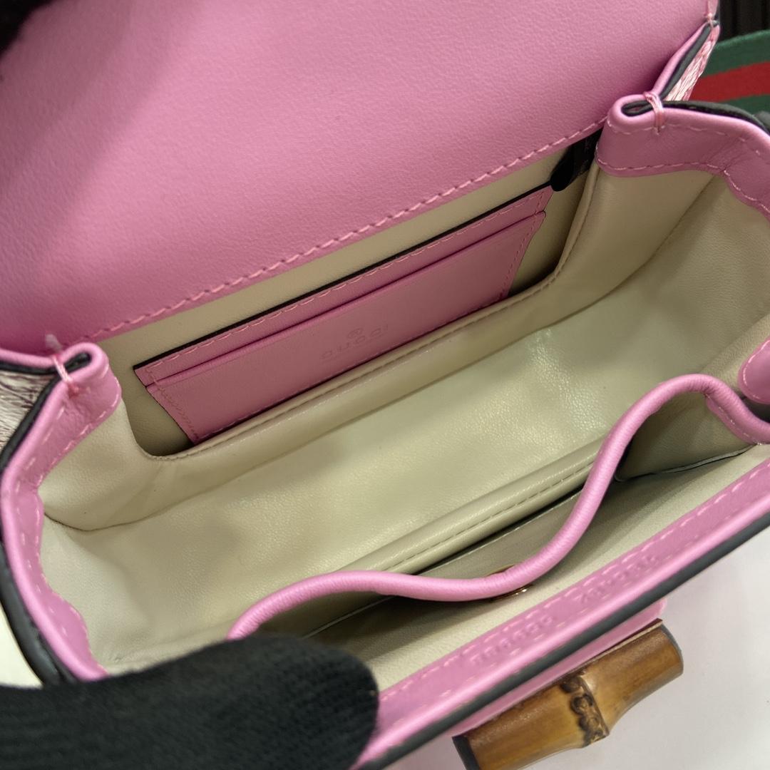 Gucci Bamboo 1947 Mini Top Handle Bag - FashionPlug