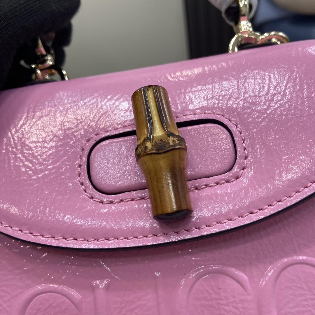 Gucci Bamboo 1947 Mini Top Handle Bag - FashionPlug