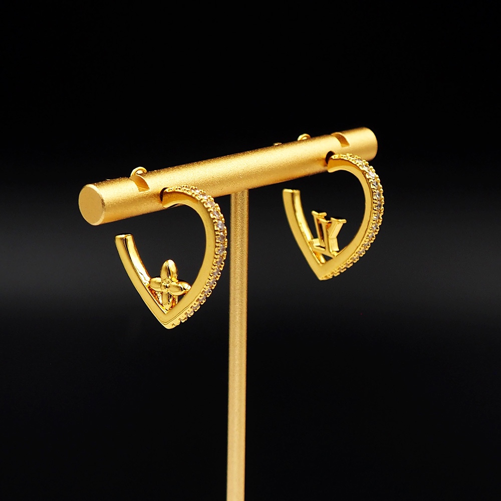 Louis Vuitton My LV Love Earrings   M01616 - FashionPlug