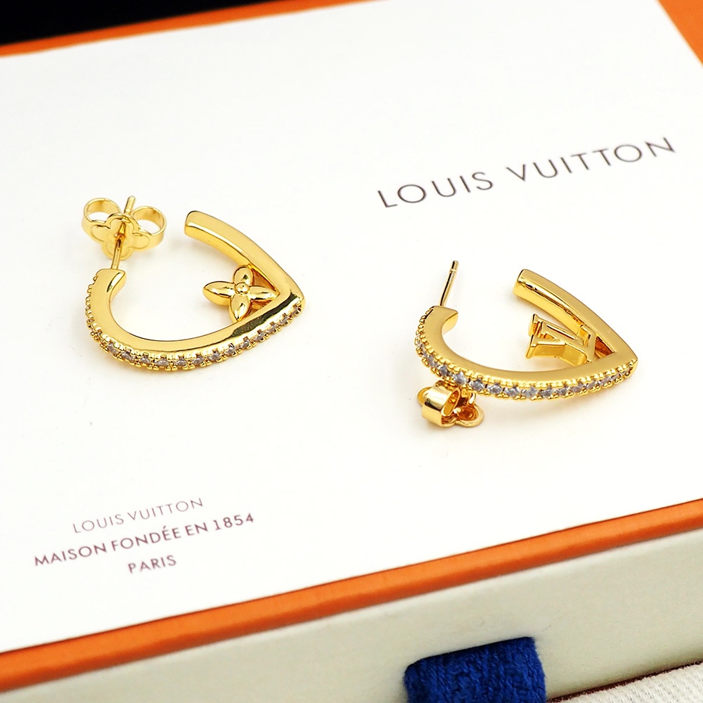 Louis Vuitton My LV Love Earrings   M01616 - FashionPlug